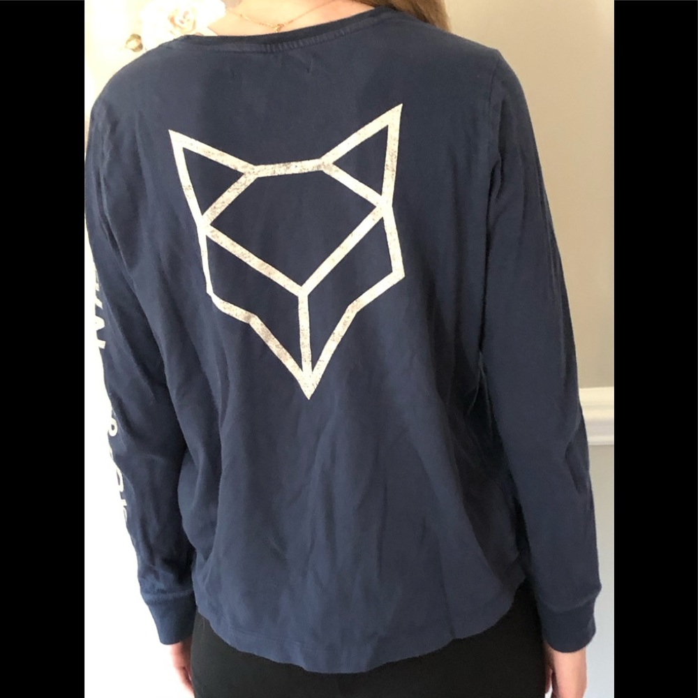 Prince & Fox navy long sleeve T-shirt - Picture 7 of 7